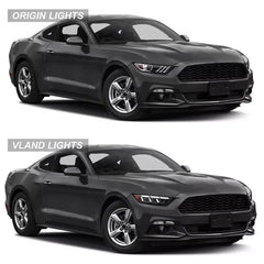 VLAND Headlights For 2015 2016 2017 Ford Mustang (S550) VLAND™