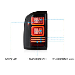 VLAND LED Taillights For 2014-2018 GMC Sierra 1500 2500 3500 HD