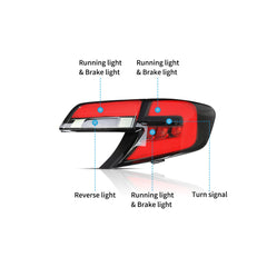 VLAND LED Tail Lights For 2012-2014 Toyota Camry Sedan Australia VLAND™
