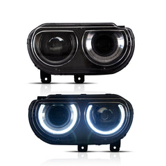 VLAND LED Headlights For Dodge Challenger 2008-2014