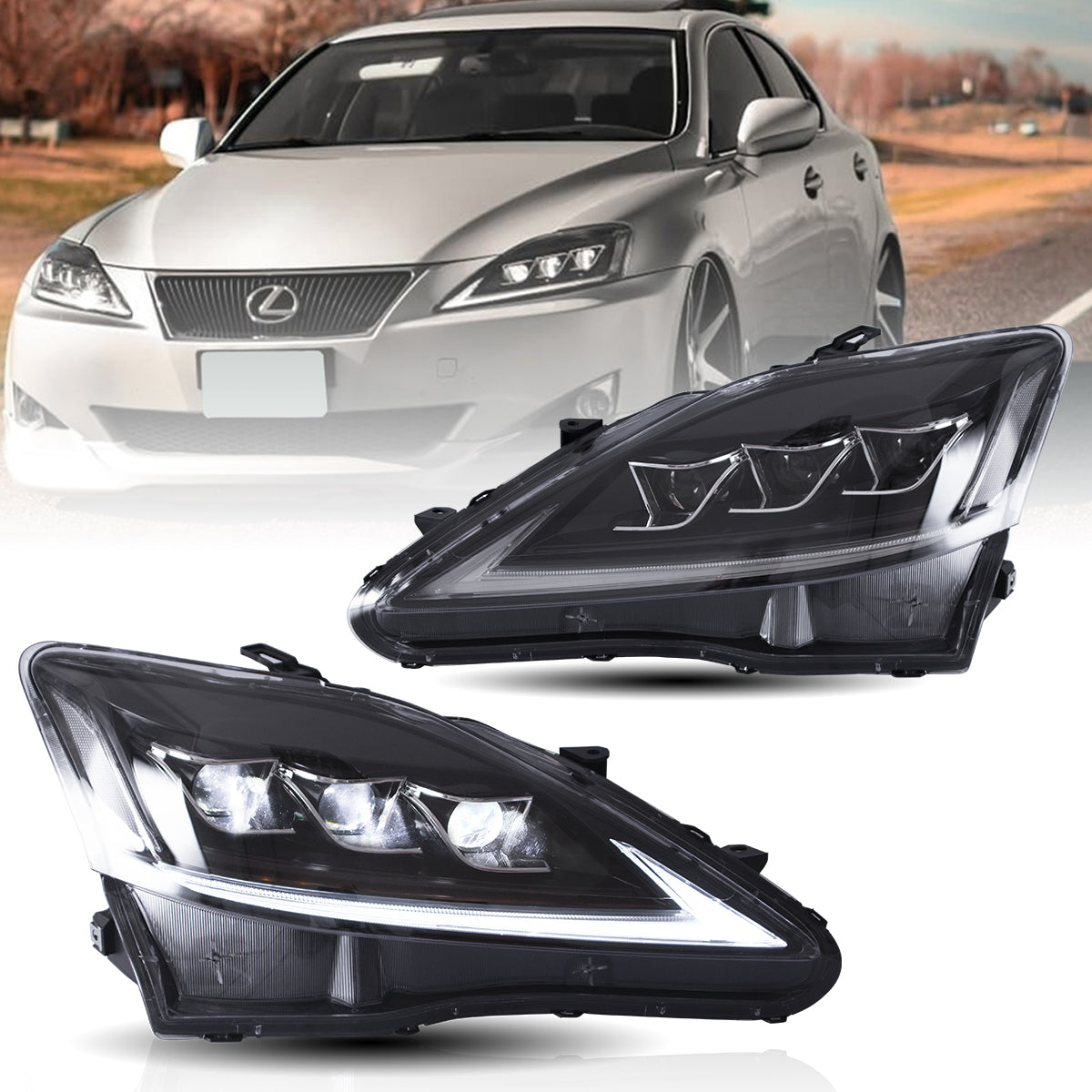 VLAND single Tail Lights & Headlights