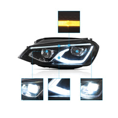 VLAND LED Headlights for 2015-2017 Volkswagen Golf 7 / MK7 Australia