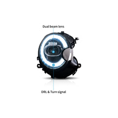 VLAND LED Headlights For 2007-2013 Mini Cooper 2th Gen(R55 R56 R57 R58 R59)