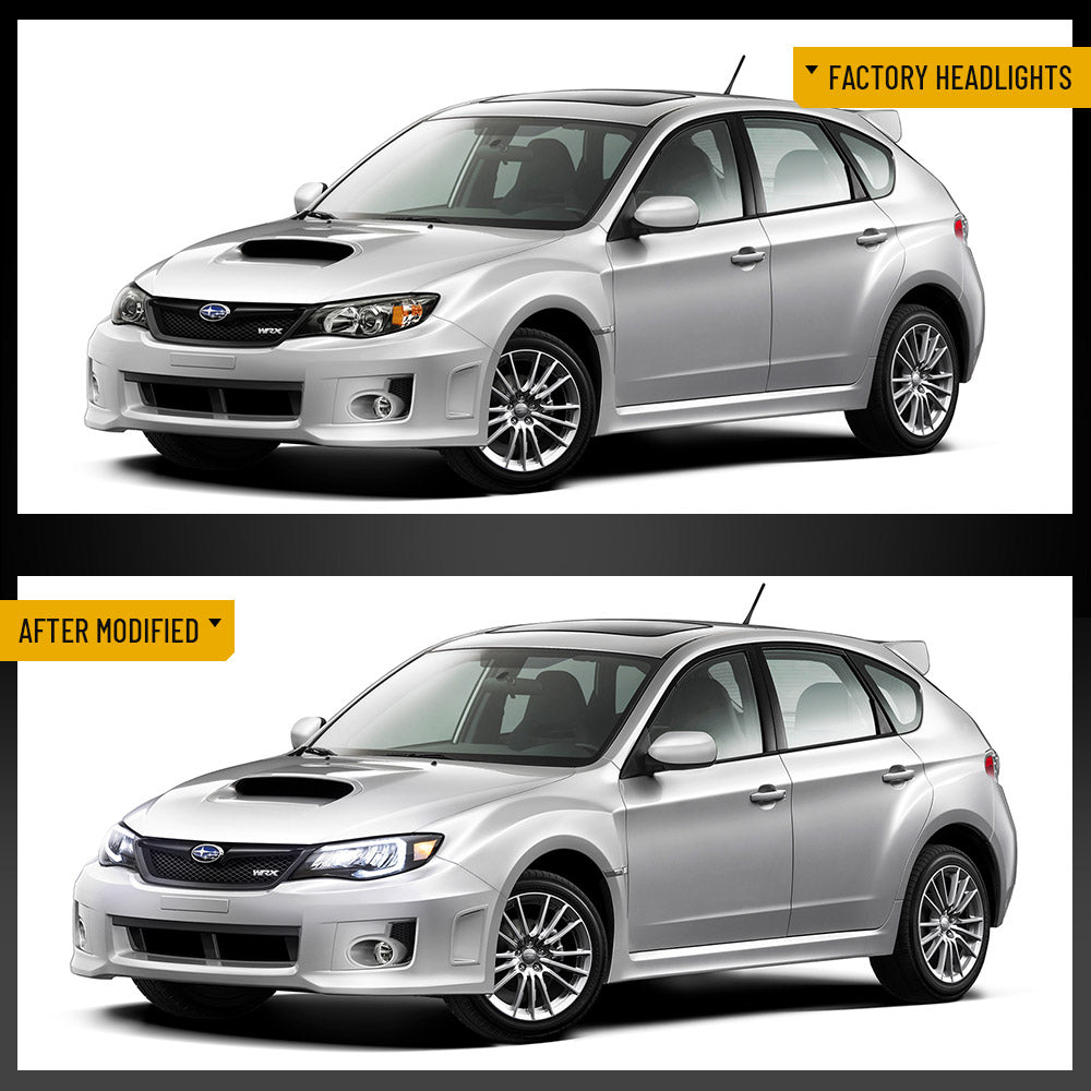 VLAND LED Headlights For Subaru Impreza 2008-2011 & WRX 2008-2014 Australia