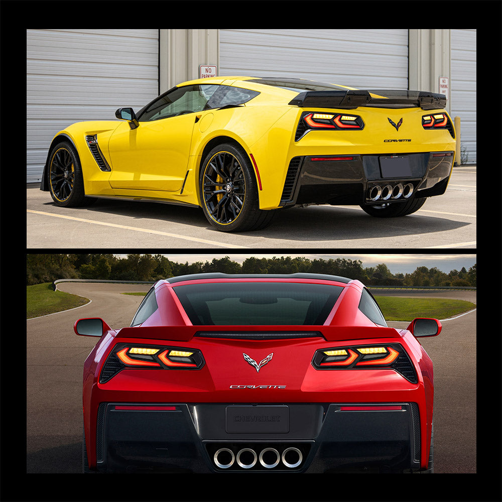 VLAND LED Taillights For 2014–2019 Chevrolet Corvette C7