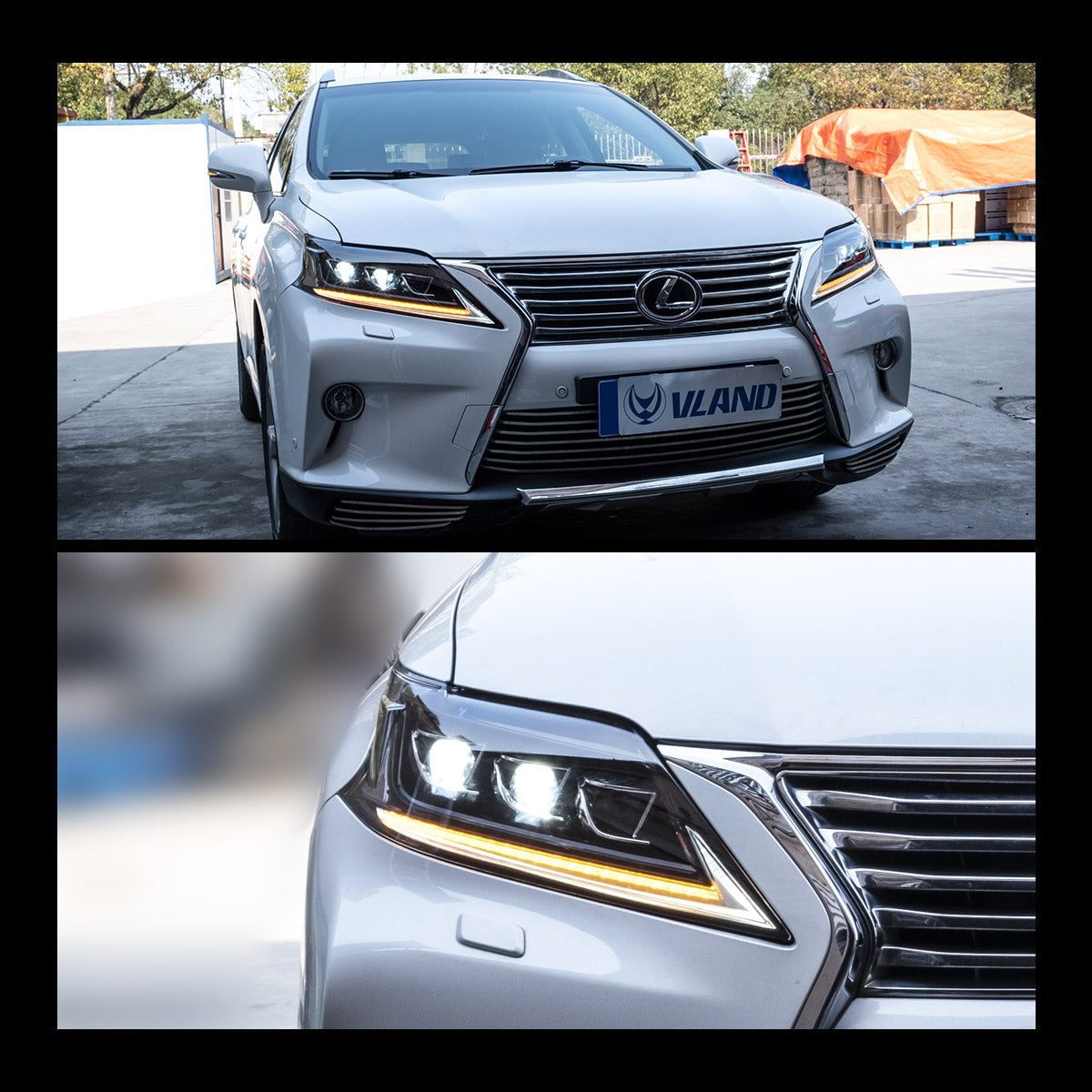 VLAND LED Headlights For 2013-2015 Lexus RX 270 350 450h Australia