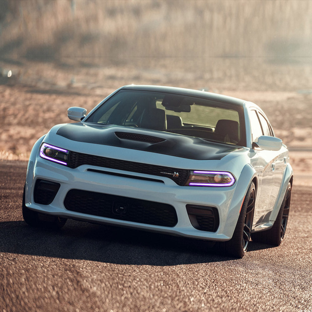 VLAND LED Headlights For 2015-2023 Dodge Charger RGB Style