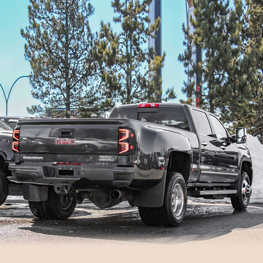 VLAND LED Tail lights For 2014-2018 GMC Sierra 1500 2500HD 3500HD
