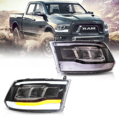 VLAND LED Headlights For 2009-2018 Dodge RAM 1500 2500 3500