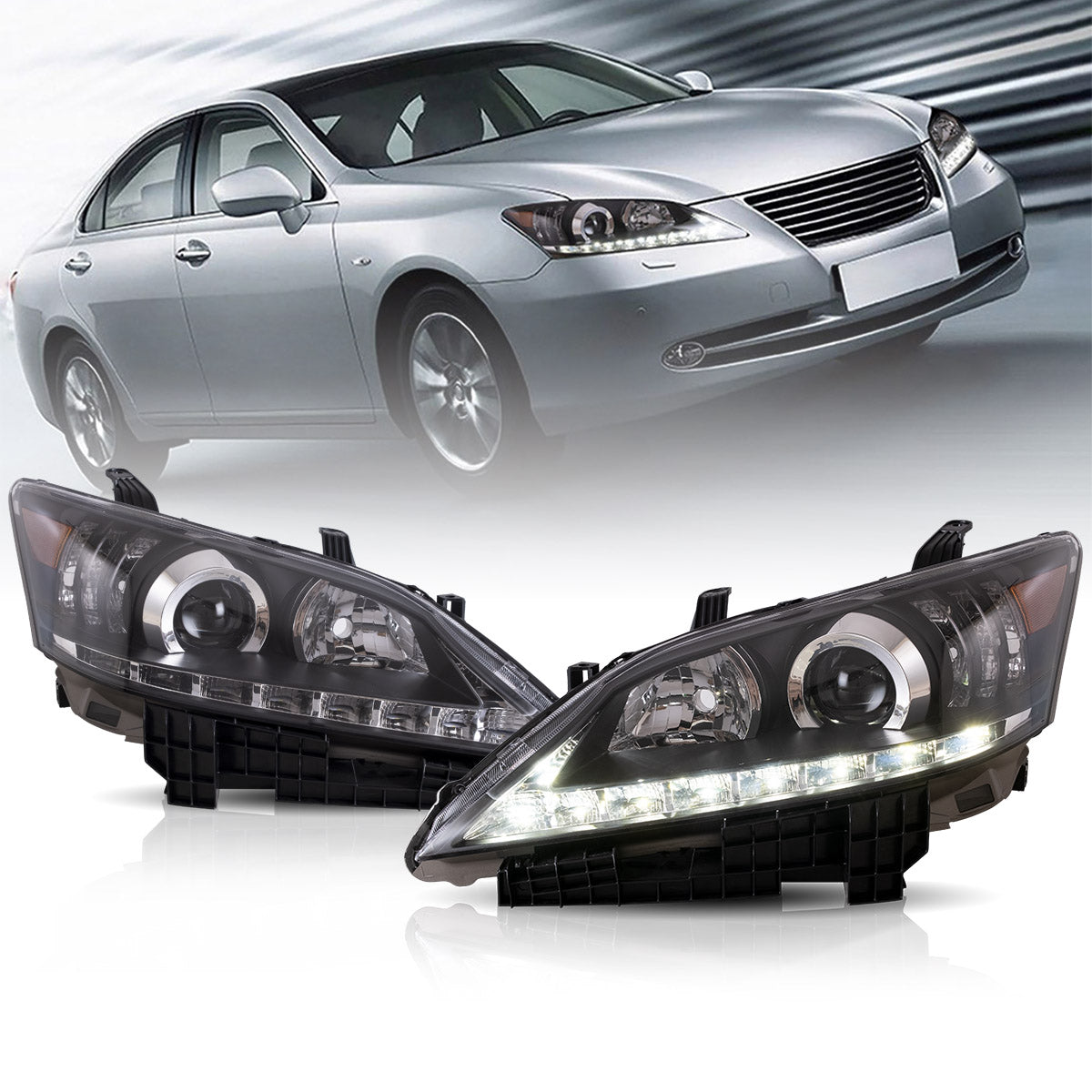 VLAND LED Headlights For 2010-2012 Lexus ES350 Australia