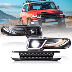 VLAND LED Headlights With Grille for 2006-2022 Toyota FJ Cruiser Australia