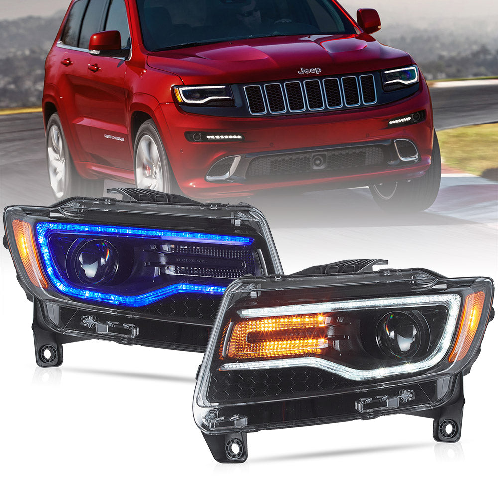 VLAND LED Headlights For 2011-2013 Jeep Grand Cherokee (WK2) Australia