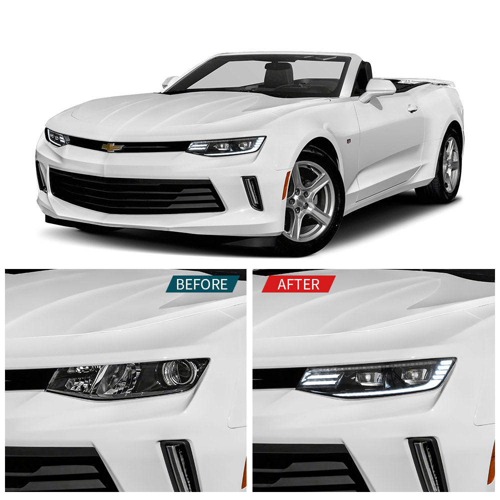 VLAND LED Headlights For Chevrolet [chevy] Camaro 2016-2018