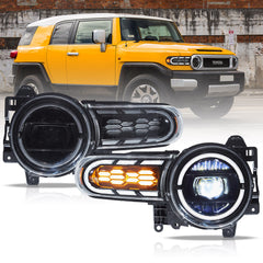 VLAND LED Headlights For 2006-2022 Toyota Fj Cruiser XJ10 Australia