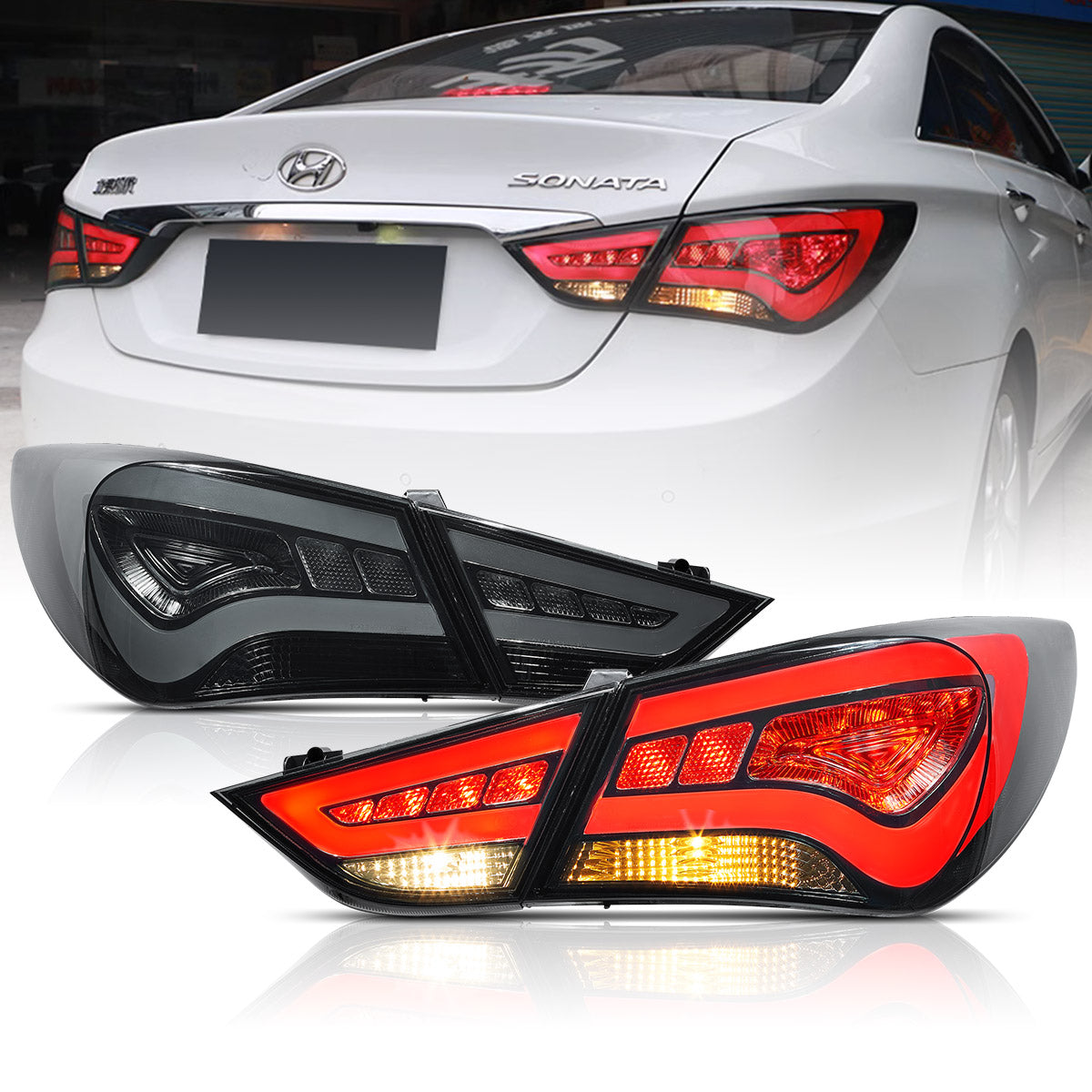 Vland LED Tail Lights for Hyundai Sonata 2011-2014