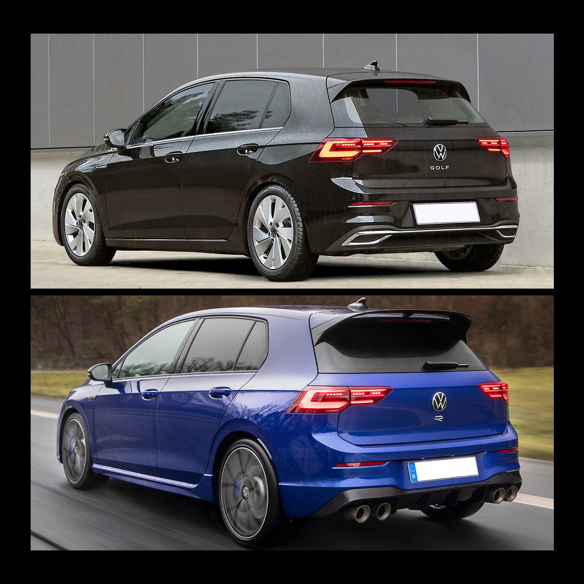 VLAND LED Tail Lights For 2020-2023 Volkswagen Golf Mk8 Australia