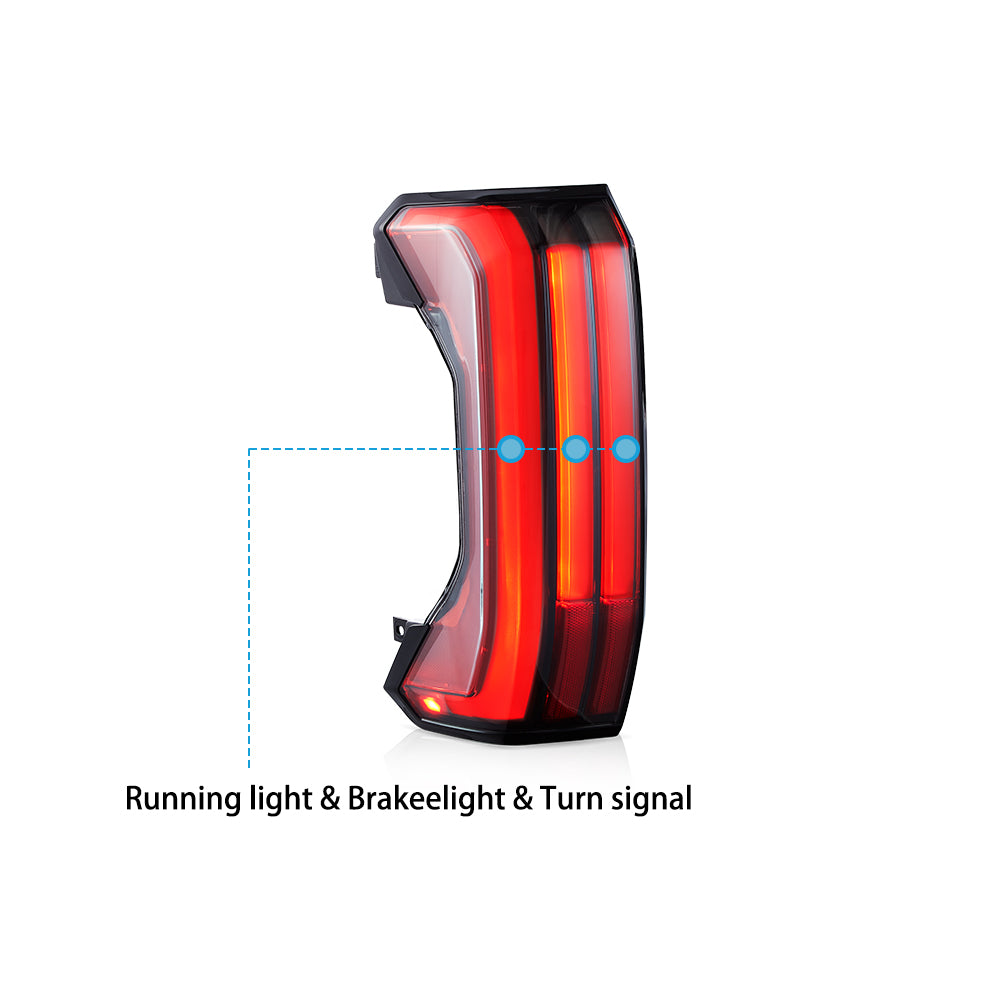 VLAND LED Taillights For 2022-2024 Toyota Tundra with Start-up Animation