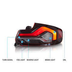 VLAND LED Taillights For 2014-2020 BMW 2 Series M2 F87 F22 F23 Australia