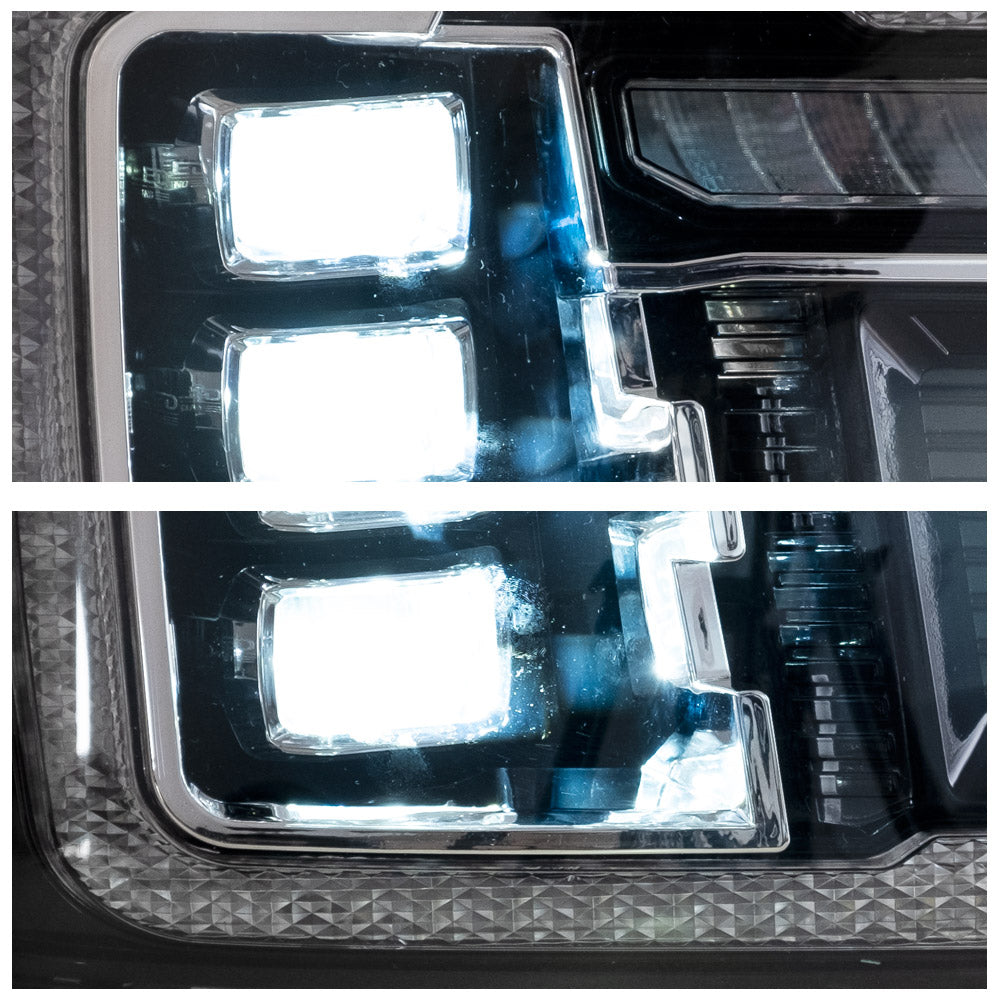 VLAND LED Headlights For 2007-2013 GMC Sierra 1500 2500HD 3500HD