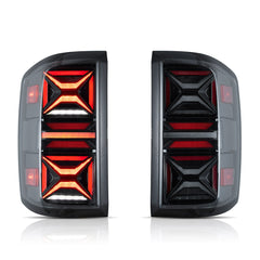 VLAND LED Tail lights For 2014-2018 Chevrolet Silverado 1500 2500HD 3500HD