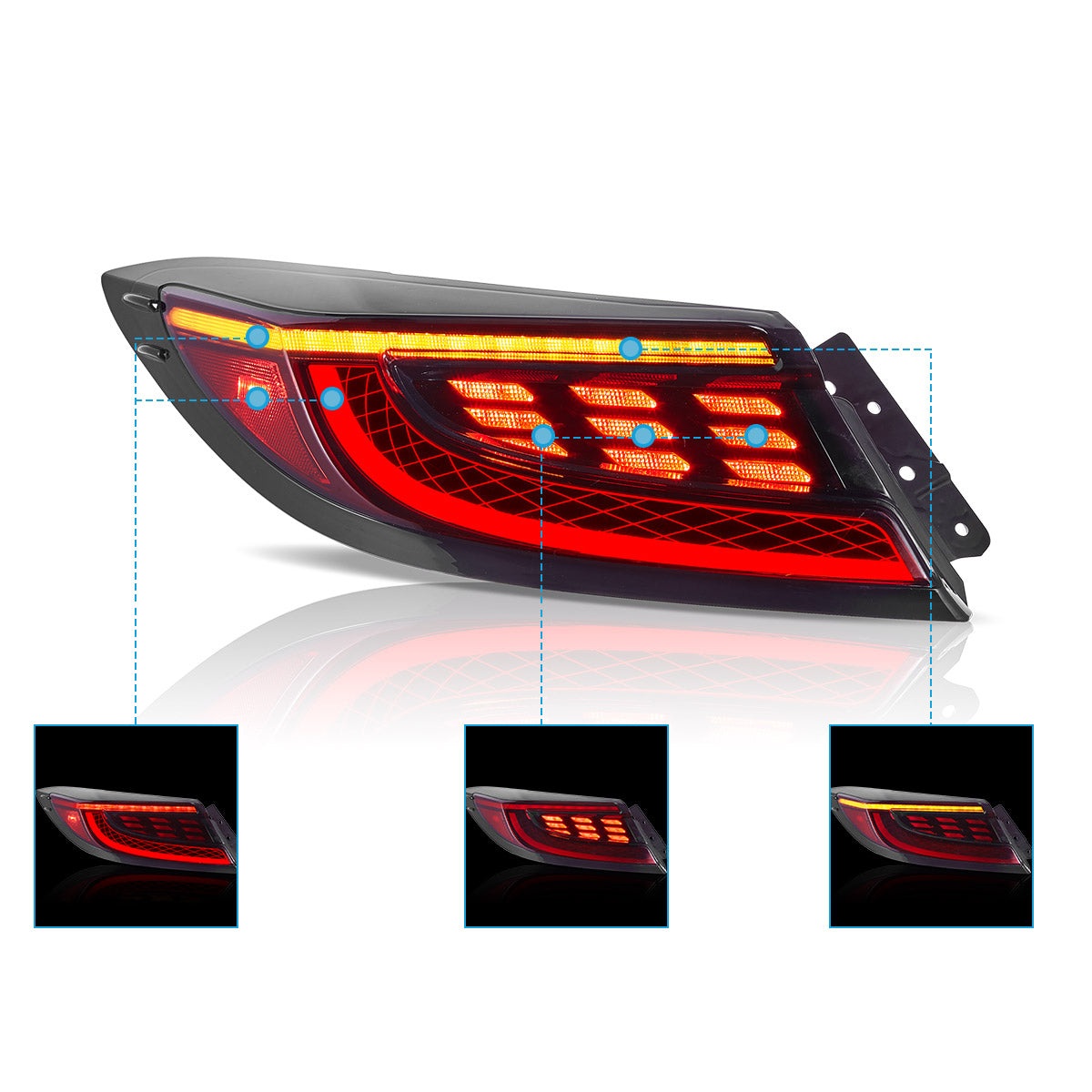 VLAND Taillights For 2021-2024 Toyota 86 & Subaru BRZ Australia