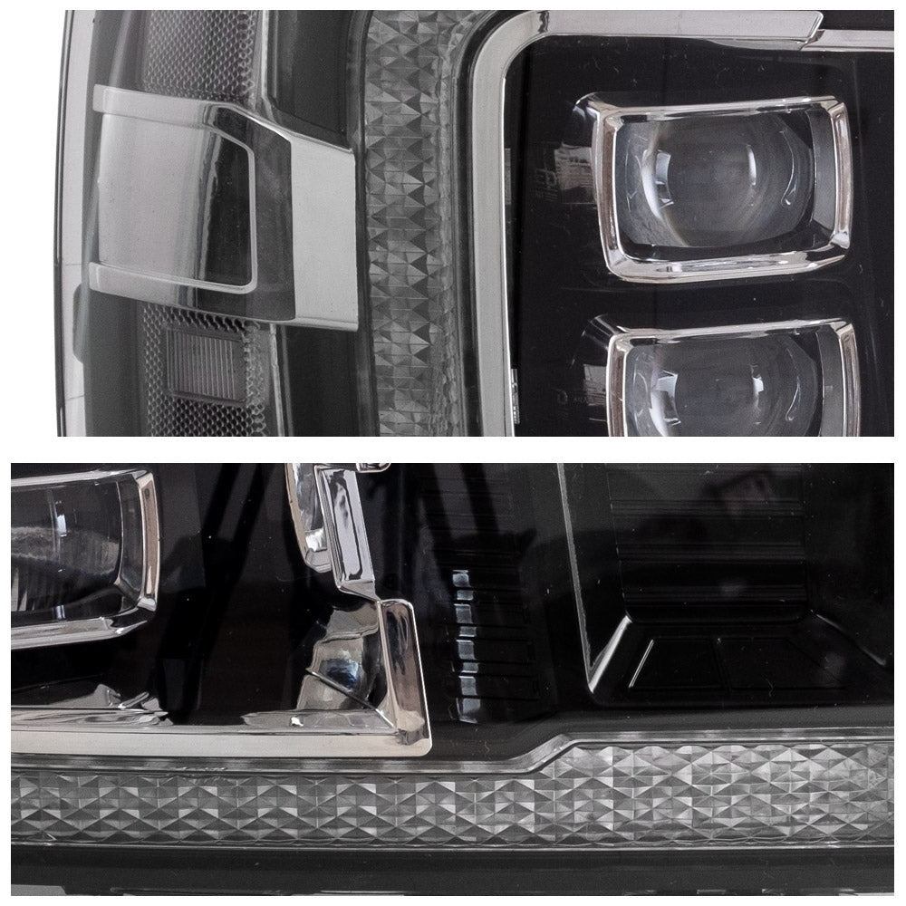 VLAND LED Headlights For 2007-2013 GMC Sierra 1500 2500HD 3500HD