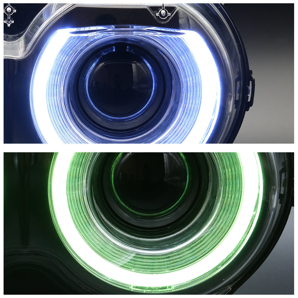 VLAND RGB DRL LED Headlights For Dodge Challenger 2015-2024