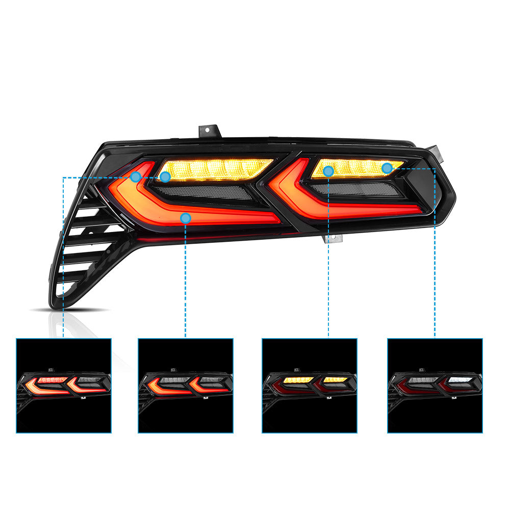 VLAND LED Taillights For 2014–2019 Chevrolet Corvette C7