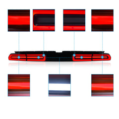 VLAND LED Tail Lights for Dodge Challenger 2008-2014