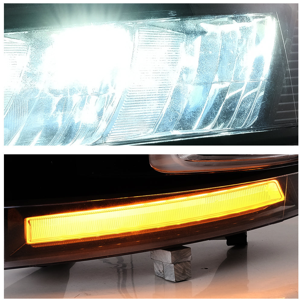 VLAND LED Headlights 2007-2013 Chevrolet Silverado 1500 2500HD 3500HD