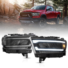 VLAND LED Headlights For Dodge RAM 1500 2019-2024