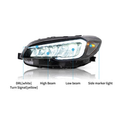VLAND LED Headlights for 2015-2021 Subaru WRX