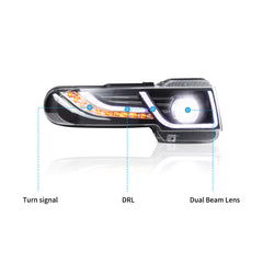 VLAND LED Headlights With Grille for 2006-2022 Toyota FJ Cruiser Australia