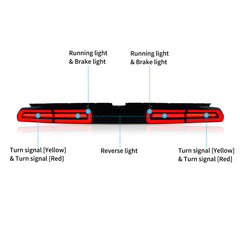 VLAND LED Tail Lights for Dodge Challenger 2008-2014