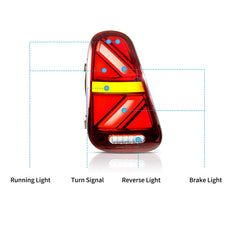 VLAND LED Tail Lights For Mini Cooper R50 R52 R53 2001-2006 [Mini Hatch/Cabrio]