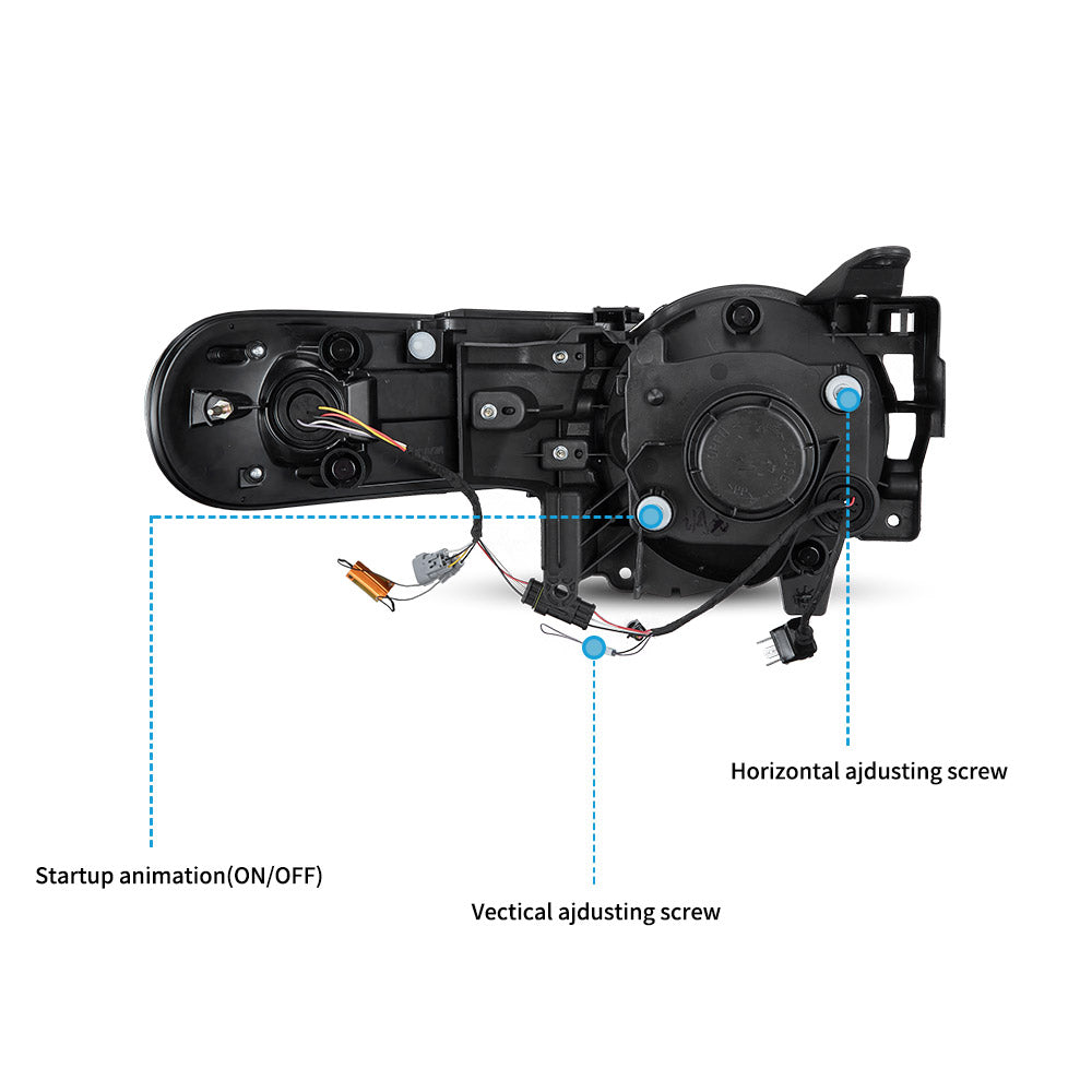 VLAND LED Headlights For 2006-2022 Toyota Fj Cruiser XJ10 Australia