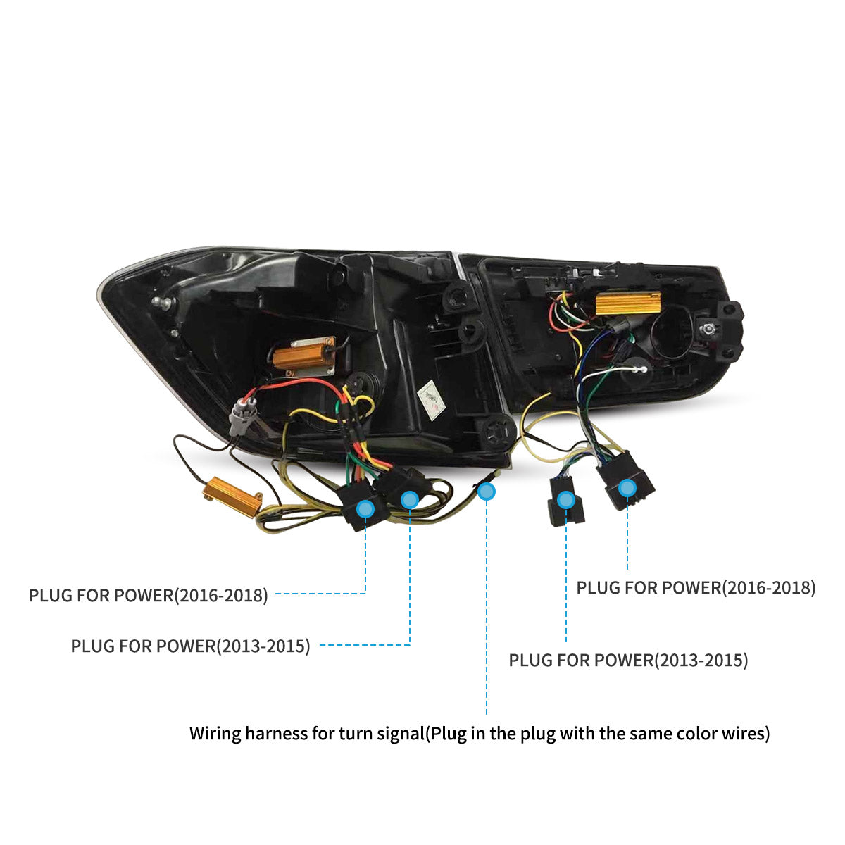 VLAND LED Tail Lights For 2012-2019 BMW 3 Series F30 Australia
