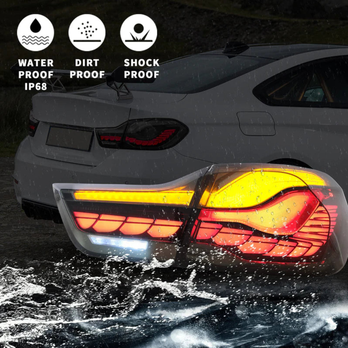 VLAND OLED Tail Lights For 2014-2020 BMW 4-Series M4 GTS F32 F82 Australia