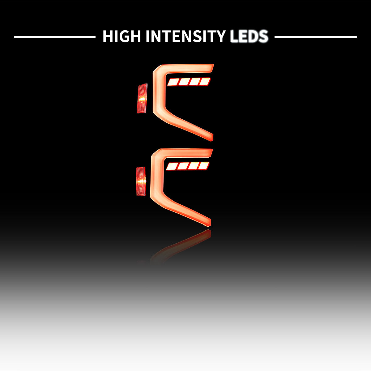 VLAND LED Tail lights For 2014-2018 Chevrolet Silverado 1500 2500HD 3500HD