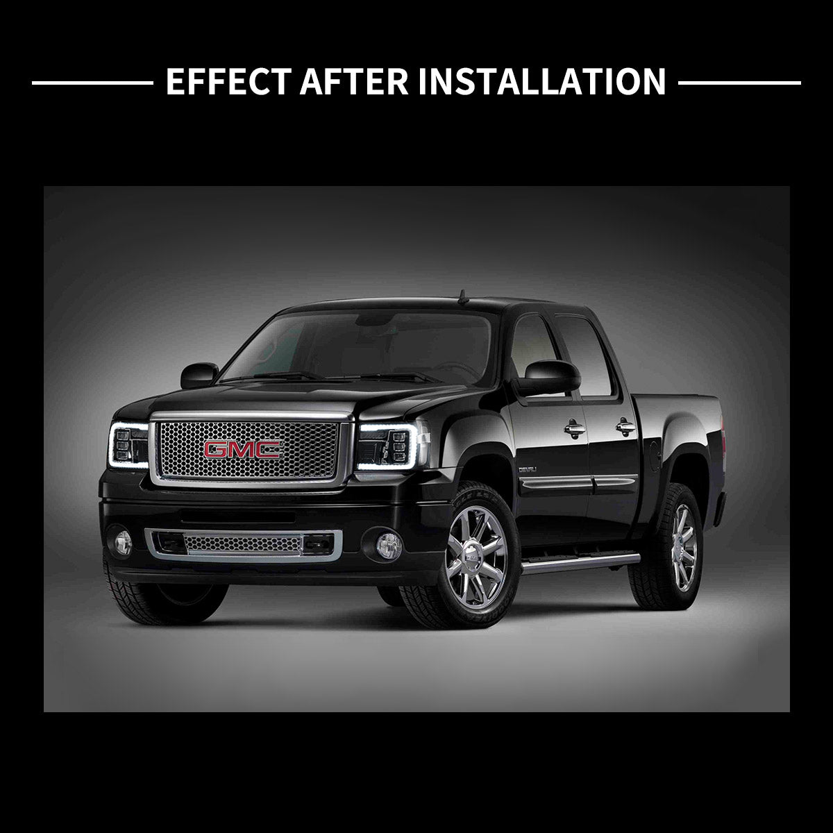 VLAND LED Headlights For 2007-2013 GMC Sierra 1500 2500HD 3500HD