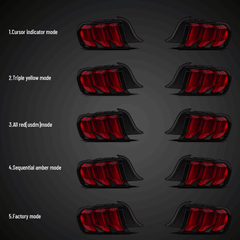 VLAND LED Tail Lights For Ford Mustang 2015-2020 S550 with 5 models Turn Signal Australia