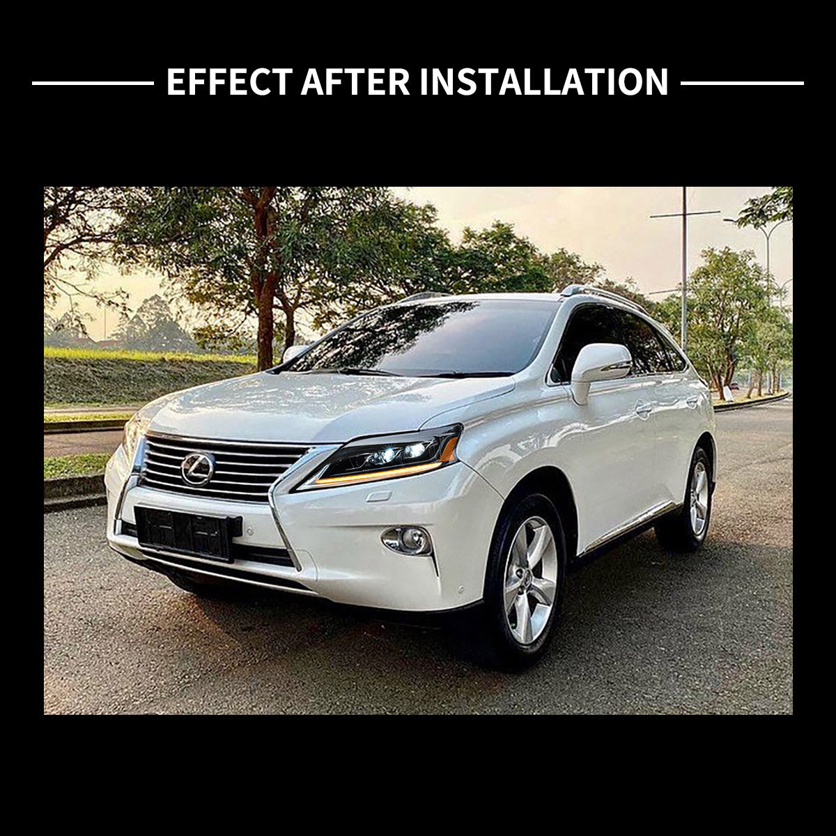 VLAND LED Headlights For 2013-2015 Lexus RX 270 350 450h Australia