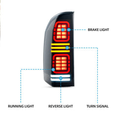 VLAND LED Taillights For 2005-2022 Nissan Patrol (Y61) Australia