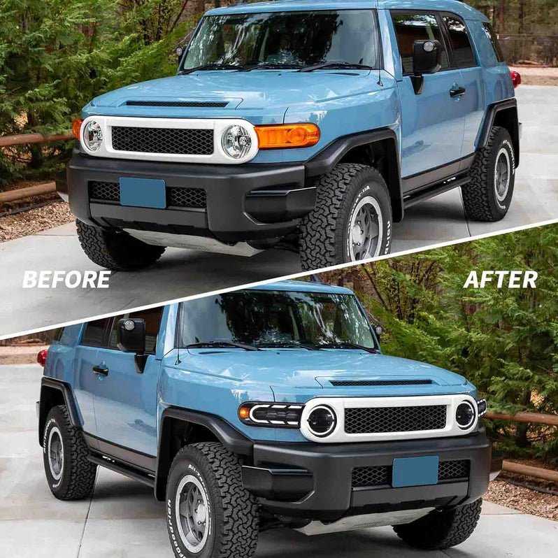 VLAND LED Headlights For 2006-2022 Toyota Fj Cruiser XJ10 Australia