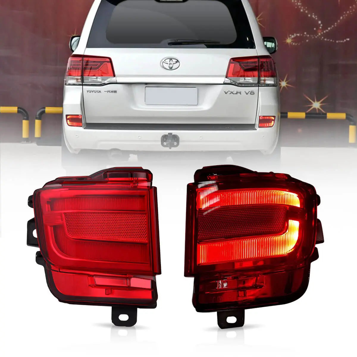 VLAND Rear bumper running light For 2016-2021 Toyota Land Cruiser LC200(J200) Australia