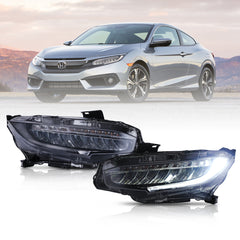 VLAND LED Headlights For 2016-2021 Honda Civic Australia