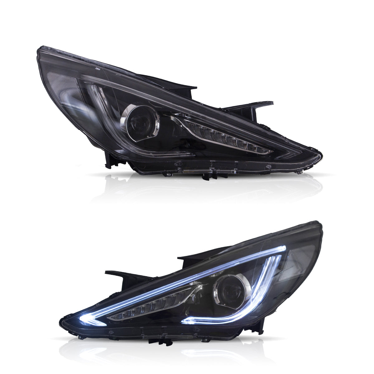 VLAND LED Headlights For 2011-2014 Hyundai Sonata