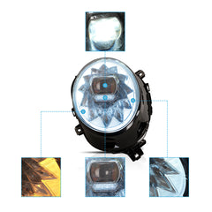VLAND LED Headlights For 2014-2019 Mini Cooper F56 bentley style Australia