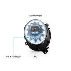VLAND LED Headlights For 2014-2019 Mini Cooper F56 bentley style Australia