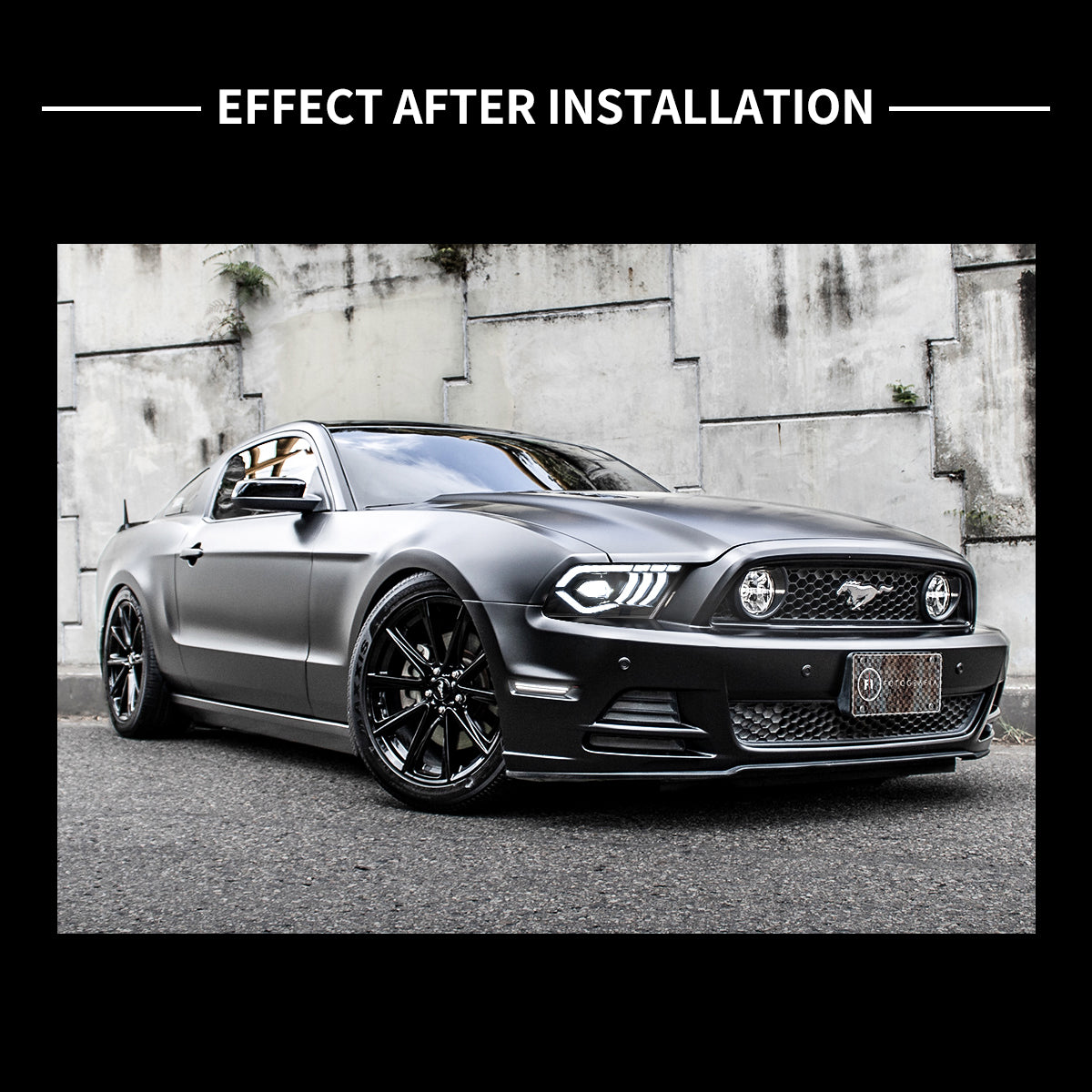 VLAND LED Headlights for Ford Mustang 2010-2014